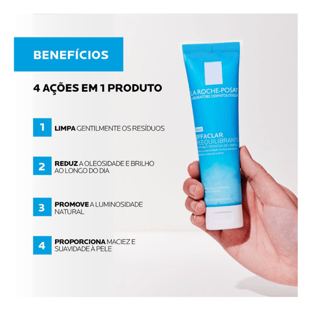 Effaclar Reequilibrante Espuma Antioleosidade 100g